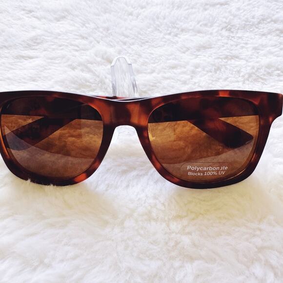 Lola Tortoise Brown Polycarbonate Sunglasses - Picture 2 of 13